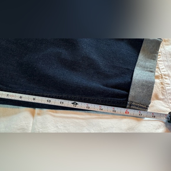 Levi’s Capri Jeans Dark Rinse SZ 16 - Picture 12 of 13